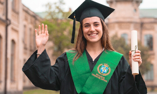 Beca de graduaci&oacute;n verde